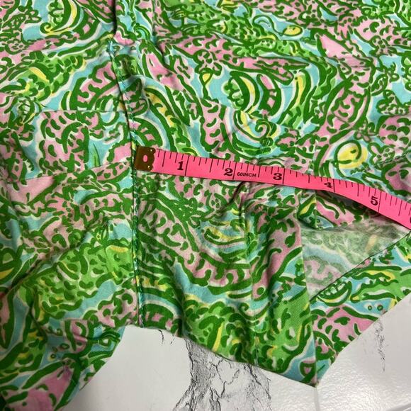 Lilly Pulitzer Rare Callahan Shorts in Chomp Chomp alligator Sz 6 - Picture 7 of 7